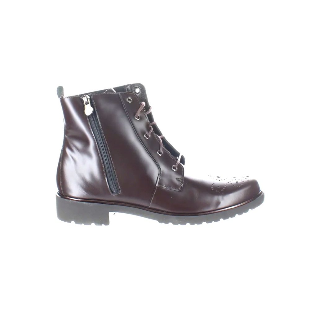 Munro Womens Sarah Brown Ankle Boots Size 12N (Narrow)